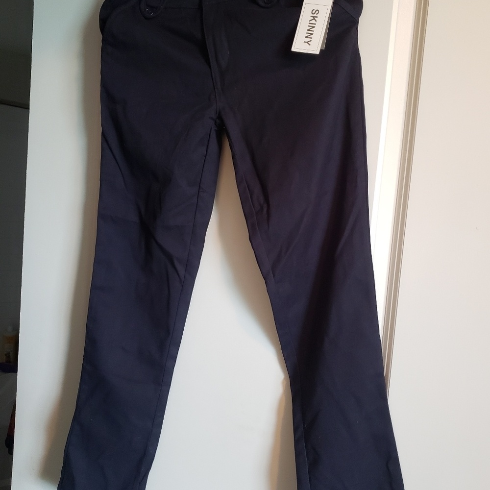 Eddie Bauer's girls navy uniform pants